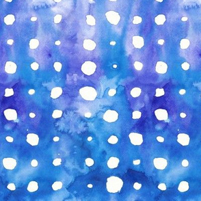 Dots on Blue and Purple
