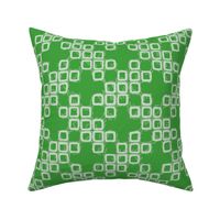 Faux-Shibori Basketweave - Green