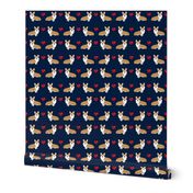 corgi love fabric cute valentines love corgis design best corgi fabrics