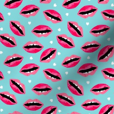 lipstick lips beauty makeup beauty valentines fabric