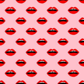 lipstick lips beauty makeup beauty valentines fabric