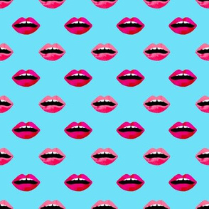 lipstick lips beauty makeup beauty valentines fabric