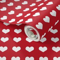 red and white valentines heart fabric hearts fabric love valentines day 