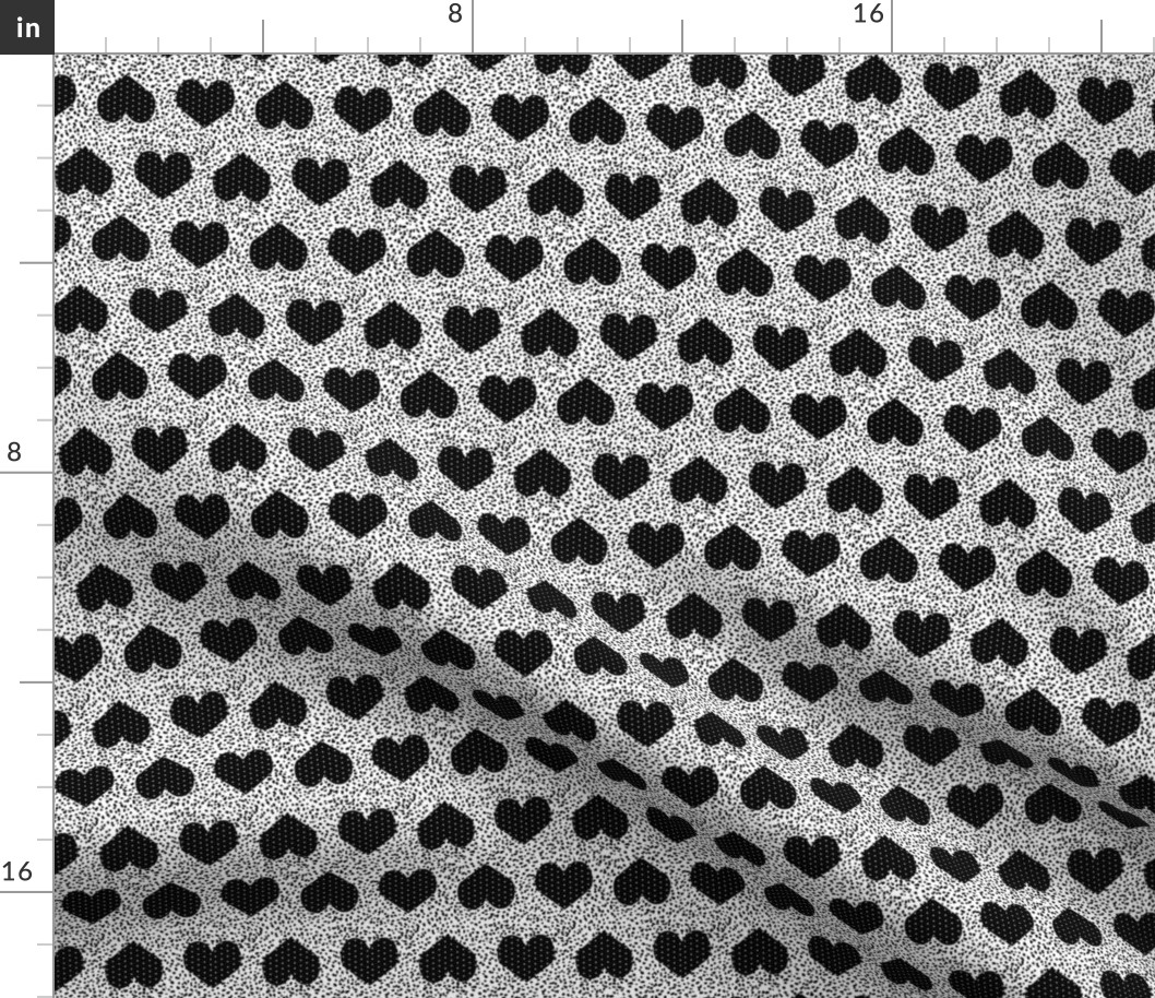 black and white hearts fabric heart fabric love design fabrics