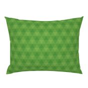 triangle gingham - grass green