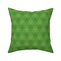 triangle gingham - grass green