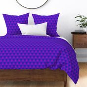 triangular purple gingham