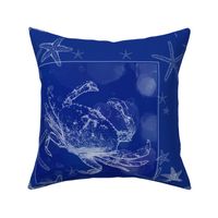 UNDERWATER SERIES CRAB PILLOW