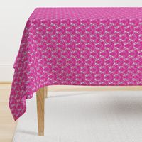 Colette's Pink Floral Lattice