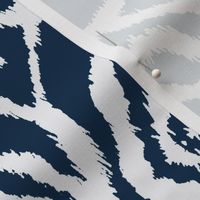 Wild Ikat French Navy-ch