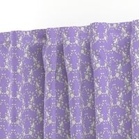 Colette's  Lilac Floral Lattice