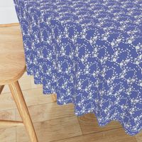 Colette's Blue Floral Lattice