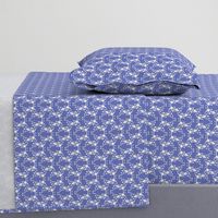 Colette's Blue Floral Lattice