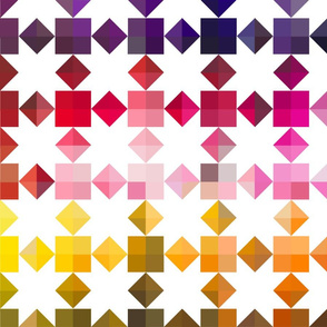 quilted stars in color chart