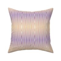 Zebra diamond op art stripes, orange to mauve on off-white by Su_G_©SuSchaefer