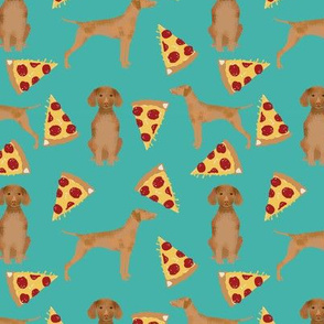 vizsla pizza fabric dog fabric dogs pizza design vizslas fabric 