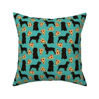 boykin spaniel pizza fabric pizza dog design spaniel dogs fabric 