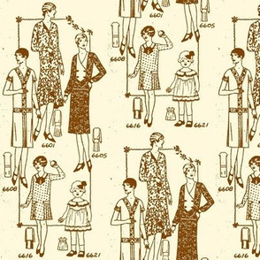 Fashion, September 1929 style