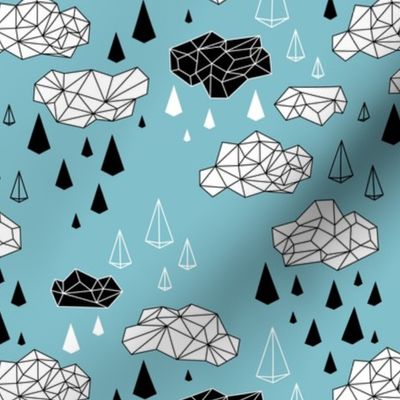 geometric rain