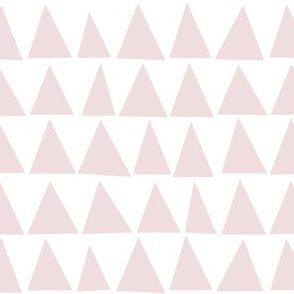 Pale Pink Triangles by Minikuosi