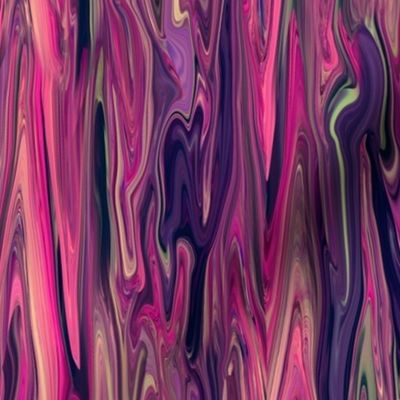 LQMR - Liquid Magenta Relish Marbled, LW Small