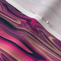 LQMR - Liquid Magenta Relish Marbled, LW Small