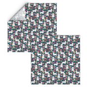 westie florals fabric cute west highland terrier dog design best westies florals fabric cute dogs design