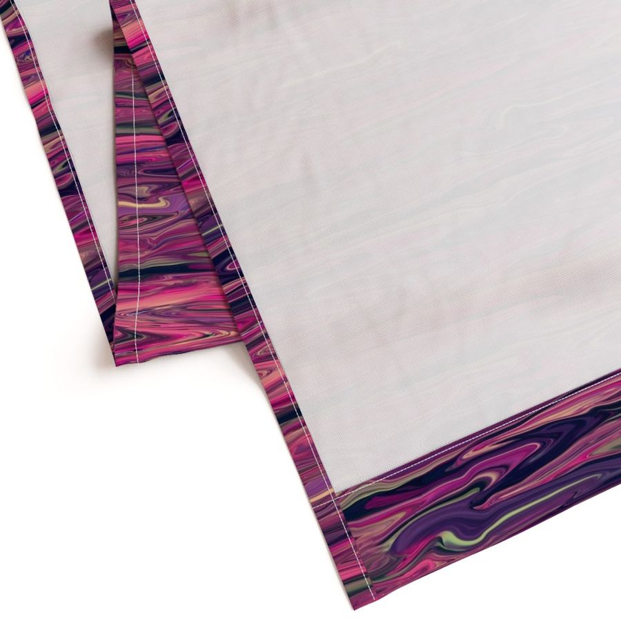 LQMR - Liquid Magenta Relish Marbled, CW  Large