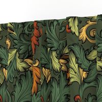 Acanthus Leaves (Baroque Green )