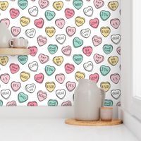 Conversation Candy Hearts Valentine Love 