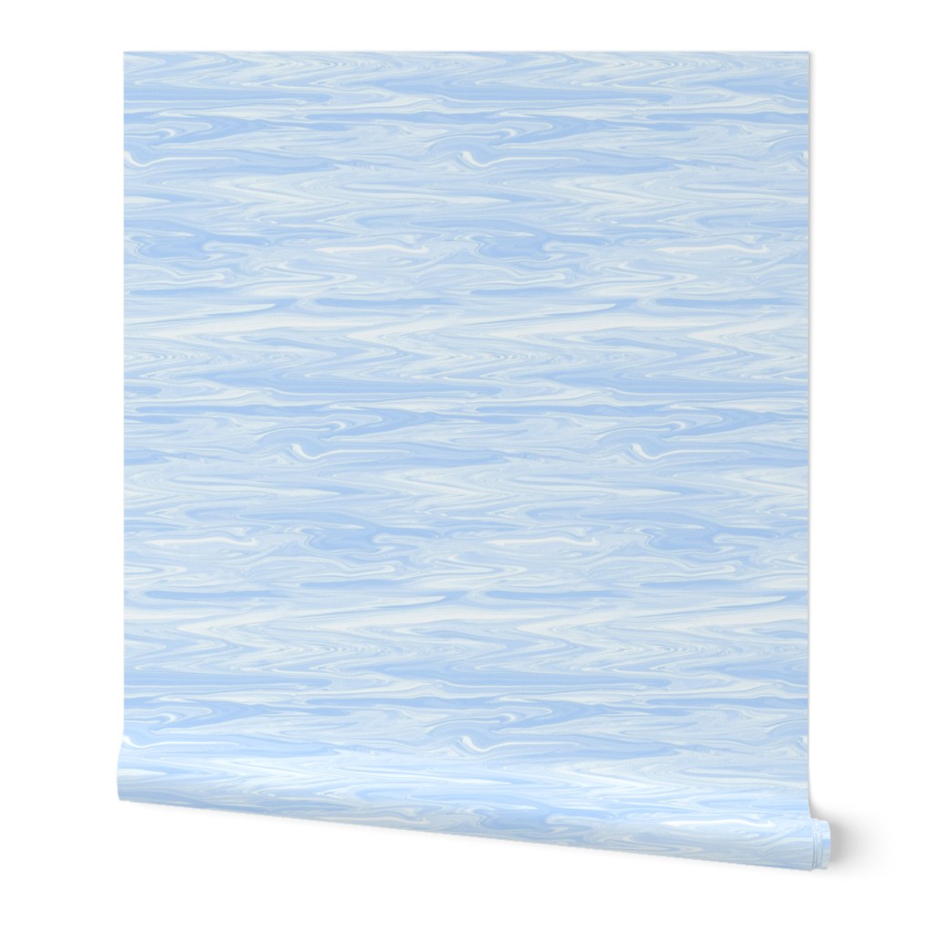 PLB - Pastel Liquid Blue Marble, crosswise, small
