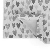 watercolor valentines fabric watercolour heart fabrics valentine design