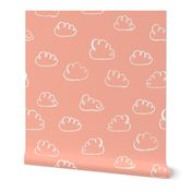 cloud clouds fabric cloud baby nursery fabric