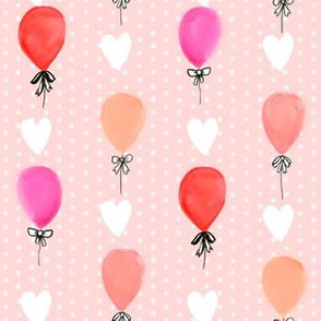 balloon watercolors baby nursery girls balloon fabrics