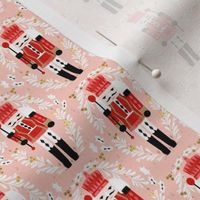 nutcracker // pink and red nutcrackers holiday xmas christmas fabric christmas andrea lauren christmas fabric