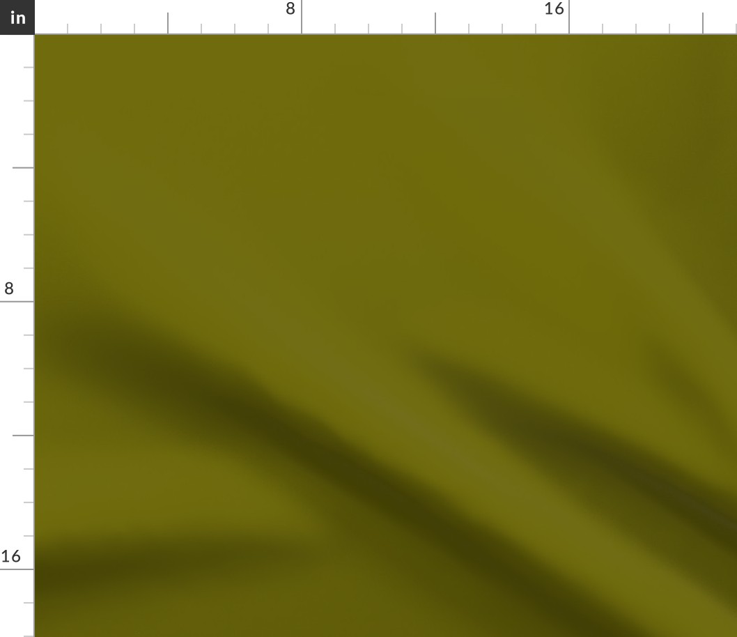 Solid Olive Green (#6f6a00)