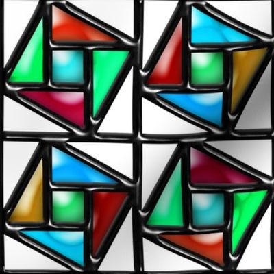 Pythagorean Stained Glass 2