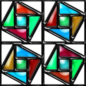 Pythagorean Stained Glass 2