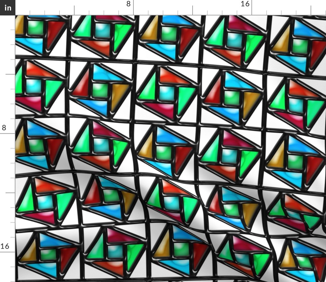 Pythagorean Stained Glass 2