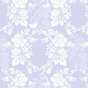 Sylke Damask blue violet