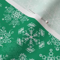 Christmas Howdy: Snow - Green