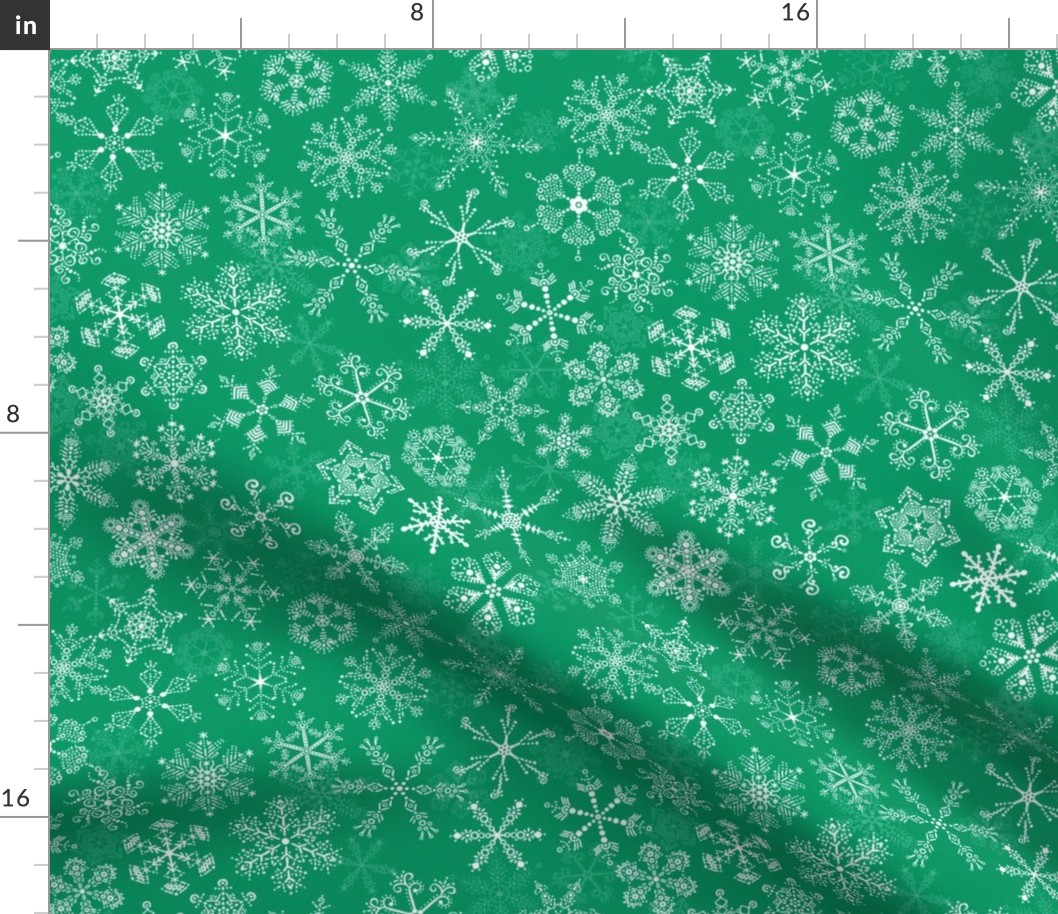 Christmas Howdy: Snow - Green