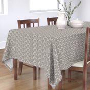 Colette's Taupe Floral Lattice