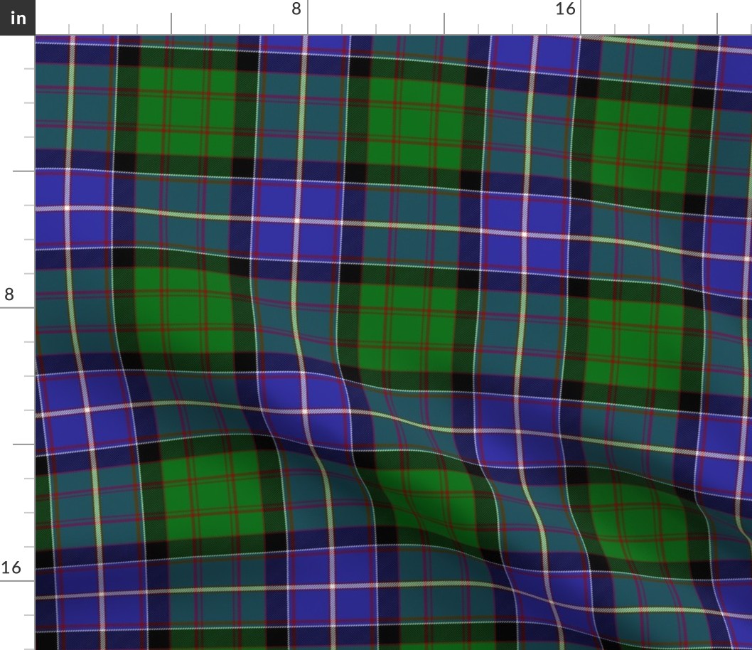 Ontario province official tartan, 6"