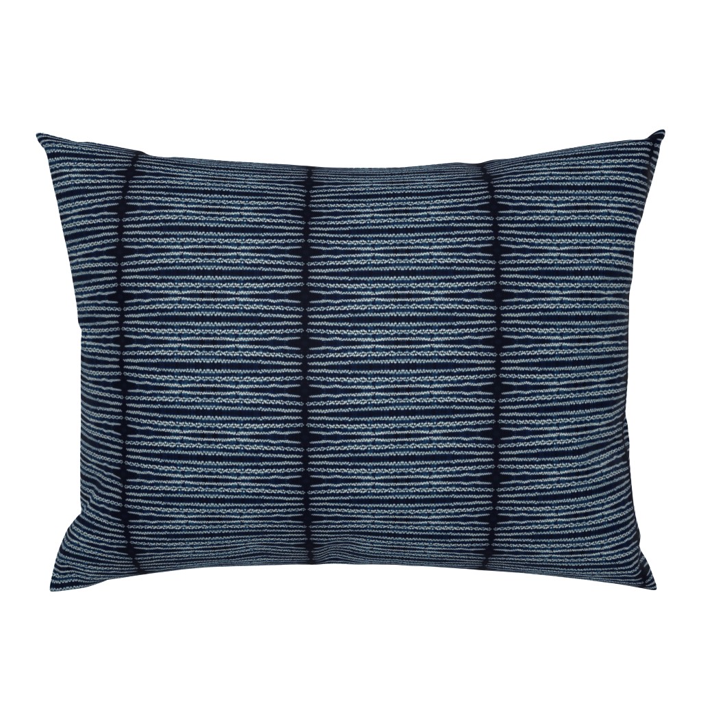 Indigo Shibori Stitches