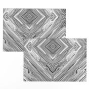 LLG - Liquid Light Grey Marbled, Diamonds of Stone, large