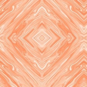 DPO - Liquid Orange Pastel, Dreamsicle Marbled Diamonds, small