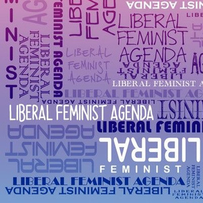 Liberal Feminist Agenda In Rainbo