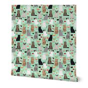 cat sushi fabric cute kawaii Japanese food cats kitty cat fabric