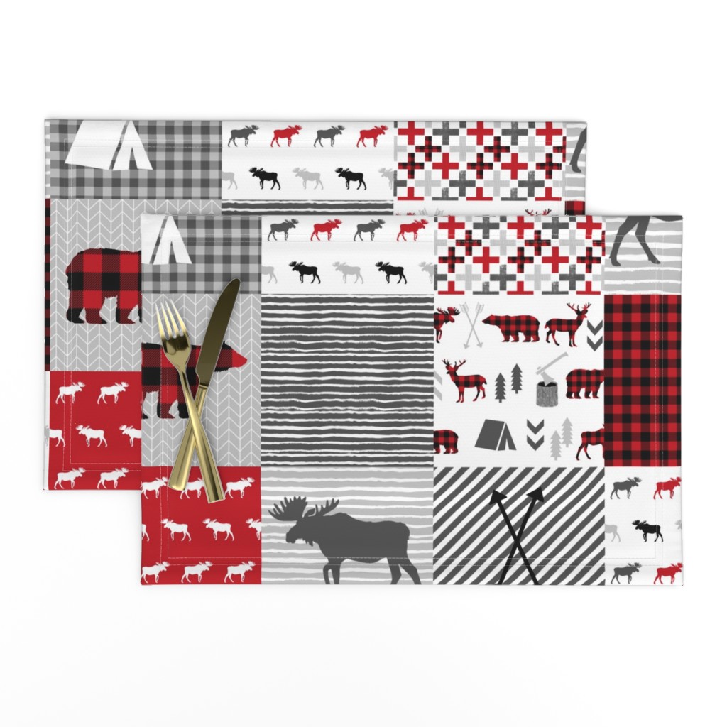 buffalo plaid cheater quilt buffalo quilt moose bear cabin camping buffalo check stripes 